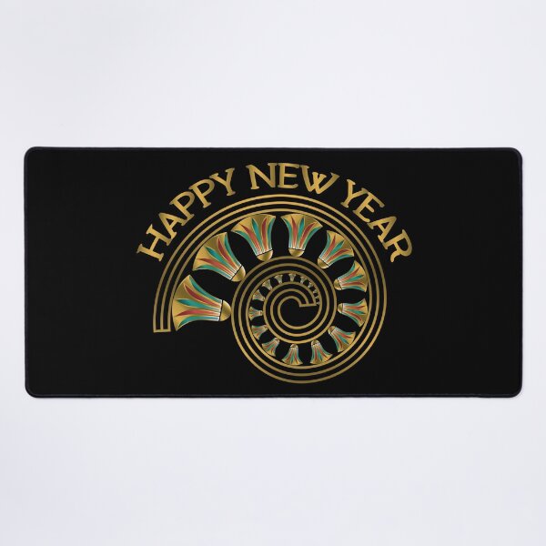 Item preview, HAPPY NEW YEAR- EGYPTIAN LOTUS FLOWER designed and sold by Gihan-Design.