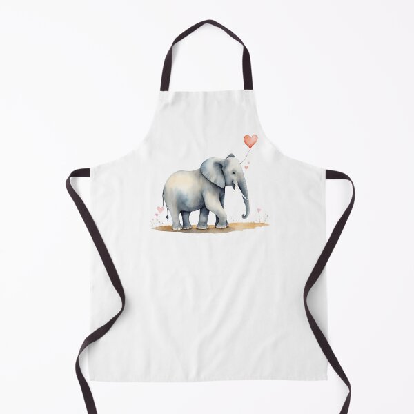 Item preview, Watercolor elephant, watercolor elephant, valentine day, love, adorable animals designed and sold by Victoria Riabov.