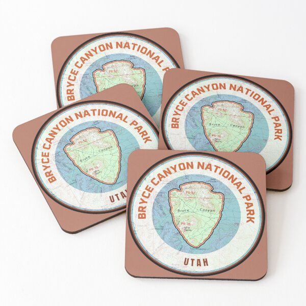 Item preview, Souvenir Map - Bryce Canyon National Park designed and sold by Willz Designz.