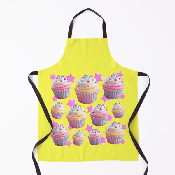 Item preview, Sparkling cupcakes and stars pattern designed and sold by Topmel.