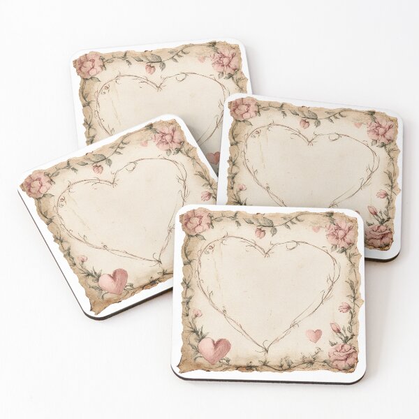 Item preview, Vintage Old Valentine's Day Paper #4 designed and sold by Lecturarte.