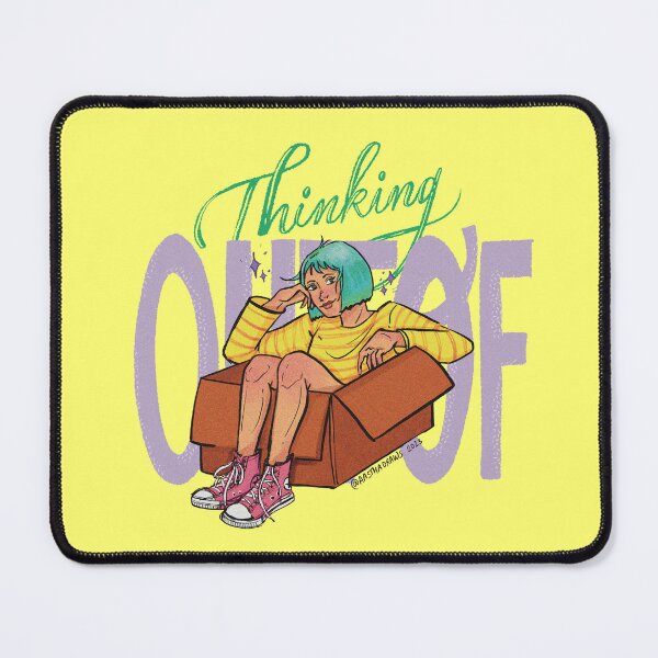 Item preview, Thinking out of the box designed and sold by Aasthadraws.