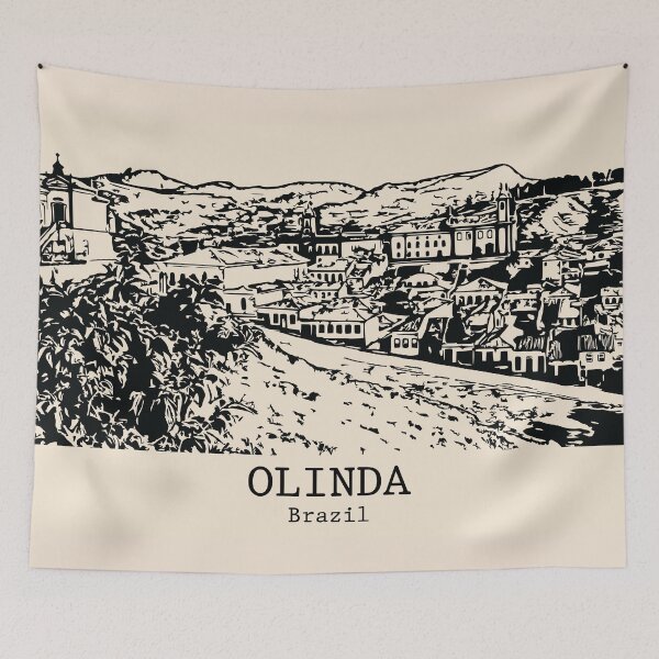 Item preview, Olinda - Brazil designed and sold by Lakeric Cityscapes.