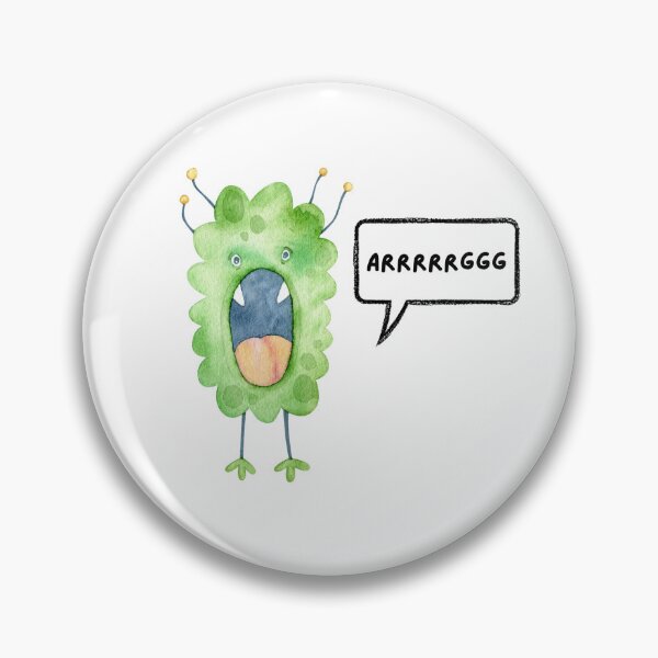 Item preview, Shouting Monster designed and sold by FluffyMonster13.
