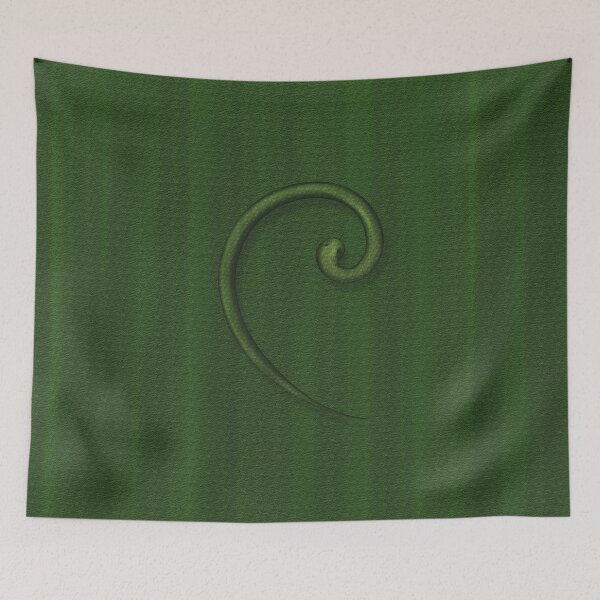 Item preview, Green-colored snake in the shape of a golden spiral designed and sold by Cherevan.