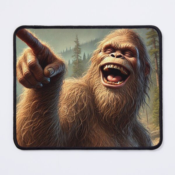 Item preview, I saw Bigfoot today, Pointing! designed and sold by MysteryAlien.