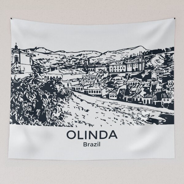 Item preview, Olinda - Brazil designed and sold by Lakeric Cityscapes.