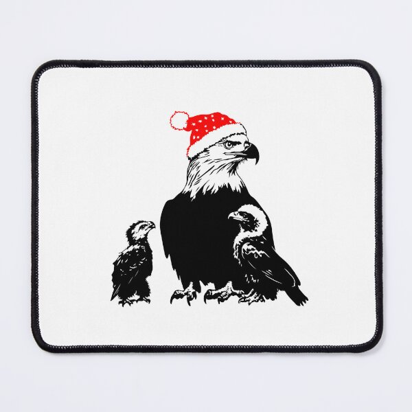 Item preview, Eagle Family Christmas Spirit designed and sold by JollyCritters.