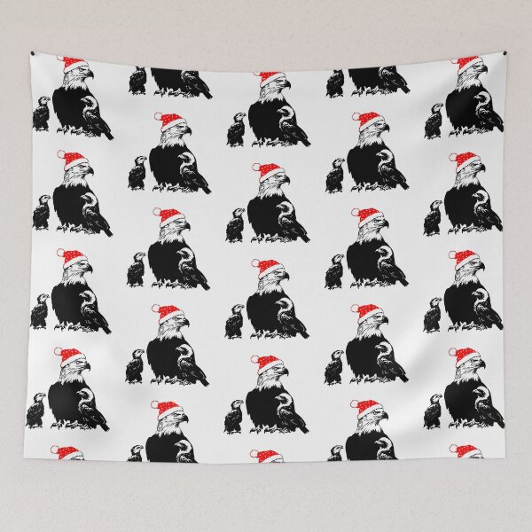 Item preview, Eagle Family Christmas Spirit designed and sold by JollyCritters.
