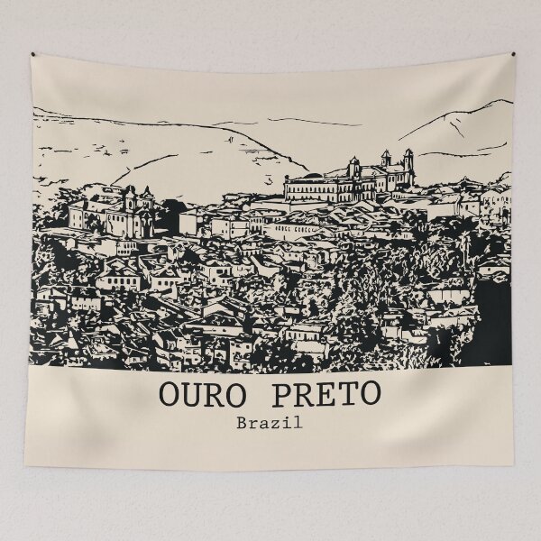 Item preview, Ouro Preto - Brazil designed and sold by Lakeric Cityscapes.
