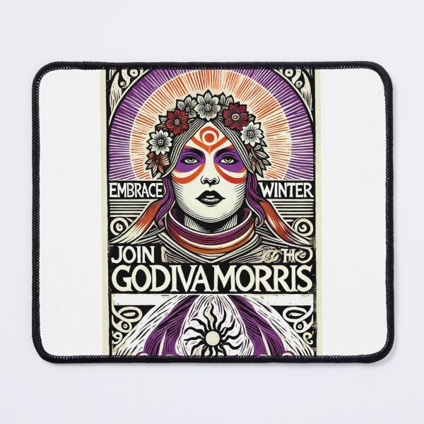 Item preview, Godiva Morris designed and sold by FolkFoundry.