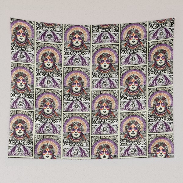 Item preview, Godiva Morris designed and sold by FolkFoundry.