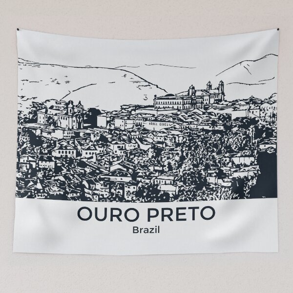 Item preview, Ouro Preto - Brazil designed and sold by Lakeric Cityscapes.