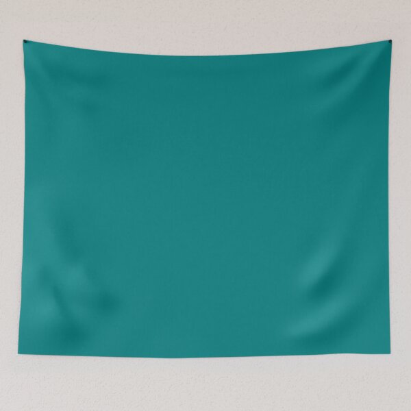 Item preview, Tropical Teal - #008080 designed and sold by WheelieGdArt.