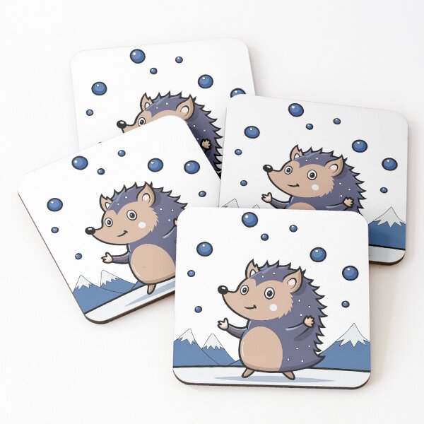 Item preview, Hedgehog’s Blueberry Juggle designed and sold by omerfdln34.
