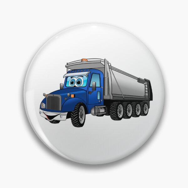 Item preview, Blue dump truck with silver box designed and sold by Scott Hayes.