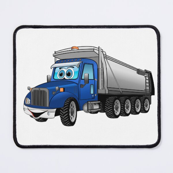 Item preview, Blue dump truck with silver box designed and sold by Scott Hayes.