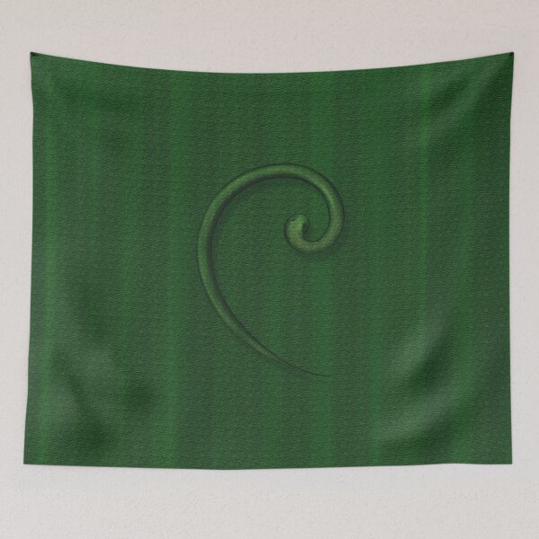 Item preview, Grass-colored snake in the shape of a golden spiral designed and sold by Cherevan.