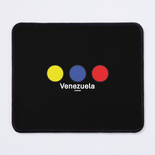 Item preview, Venezuela: 3 Dots + Country for Dark Colors designed and sold by 2112 World - Wearing The World.