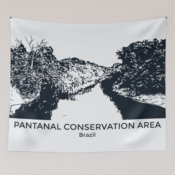 Item preview, Pantanal Conservation Area - Brazil designed and sold by Lakeric Cityscapes.