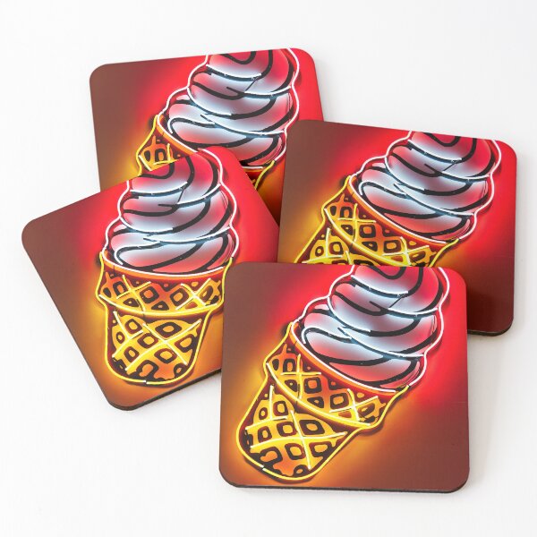 Item preview, Vintage Neon Ice Cream Sign designed and sold by pcole123.