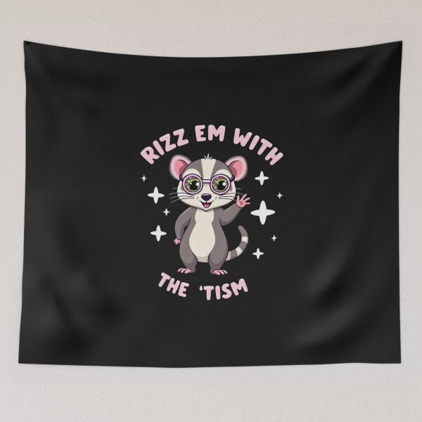 Item preview, Racoon Rizz Em With The Tism designed and sold by Alex Songs.