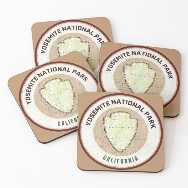 Artikelvorschau, Souvenirkarte - Yosemite Nationalpark entworfen und verkauft von Willz Designz.