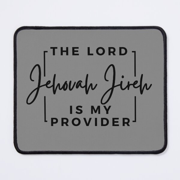 Item preview, Jehovah Jireh, Lord is my Provider, Christian quotes designed and sold by MoriaStore.