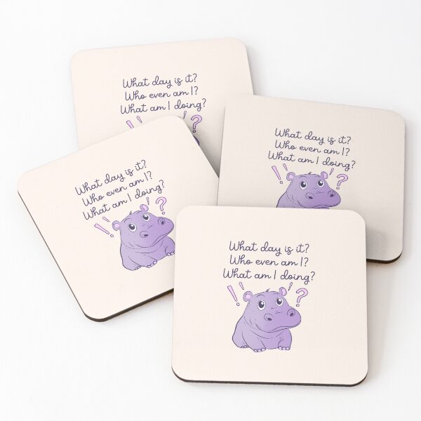 Item preview, Confused hippo designed and sold by Jess.a.creates.