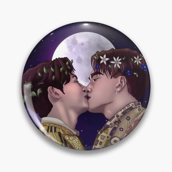 Item preview, Mew Suppasit and Tul Pakorn Mewtul fanart ninspired by the Kiss by Gustav Klimt designed and sold by jonosmatt.