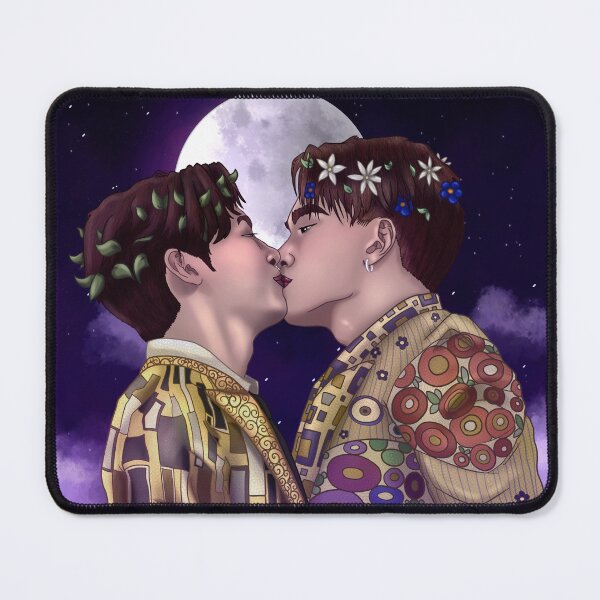 Item preview, Mew Suppasit and Tul Pakorn Mewtul fanart ninspired by the Kiss by Gustav Klimt designed and sold by jonosmatt.