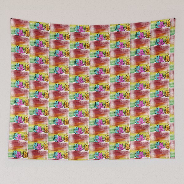 Item preview, Bunnies and a rainbow  designed and sold by Lauracolleen3.