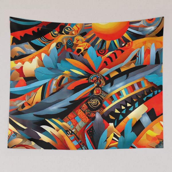 Item preview, "Ancestral Sun: Abstract Energy" designed and sold by SpectrumEssence.