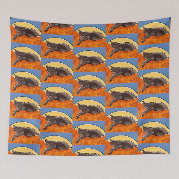 Item preview, Sunrise Tabby Cat designed and sold by jastinamor.