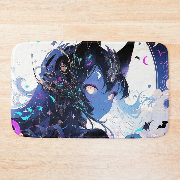 Item preview, Cat black girl anime designed and sold by iWallGlow.