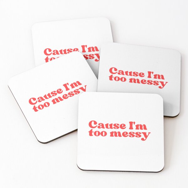 Item preview, Cause I'm too messy designed and sold by niiceshop.