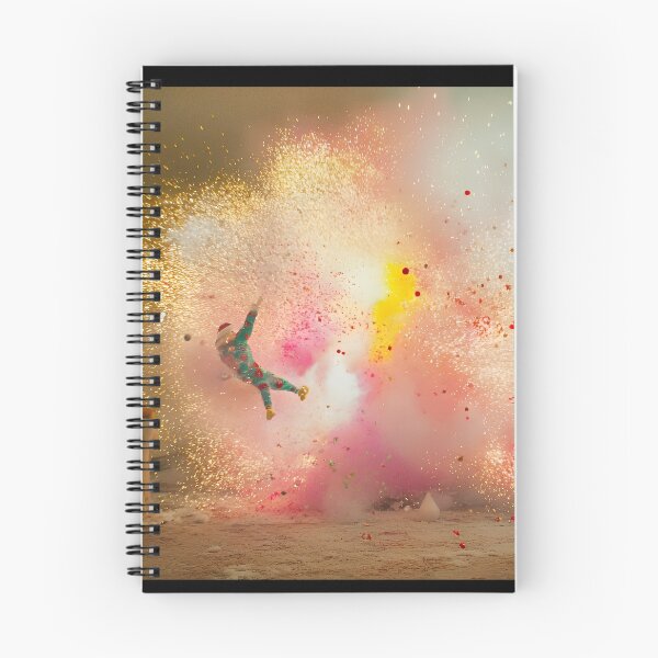 Item preview, Explosive Christmas Chaos in Vibrant Colors designed and sold by Amr Siam.