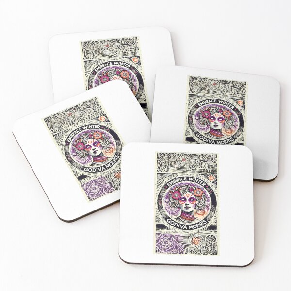 Item preview, Godiva Morris - Embrace Winter designed and sold by FolkFoundry.