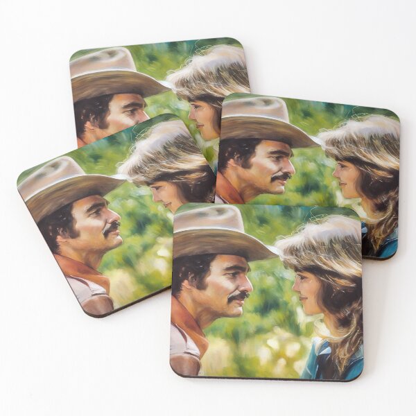 Item preview, The Bandit and The Bride - Bert Reynolds and Sally Field - Oil Painting designed and sold by deusrex007.