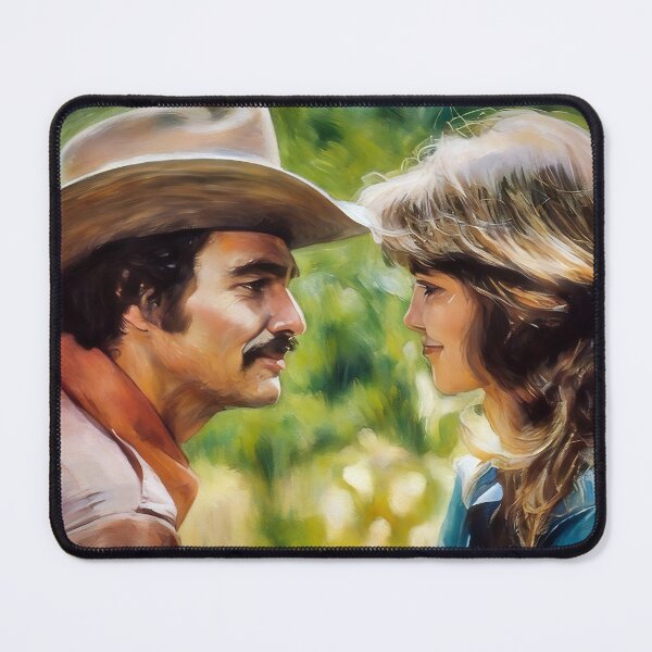 Item preview, The Bandit and The Bride - Bert Reynolds and Sally Field - Oil Painting designed and sold by deusrex007.