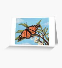 Monarch Butterfly Greeting Card
