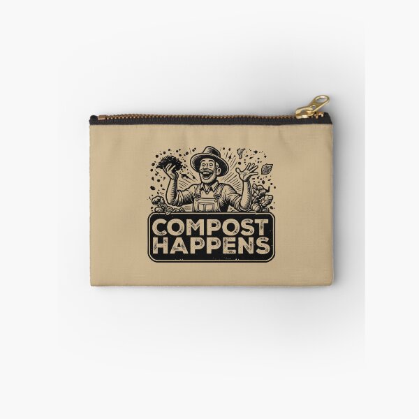 Item preview, COMPOST HAPPENS - Gardening Lover, Hobby, Gardner, Man designed and sold by Darling DeDe.