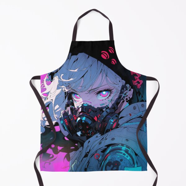 Item preview, Anime cyberpunk girl designed and sold by iWallGlow.