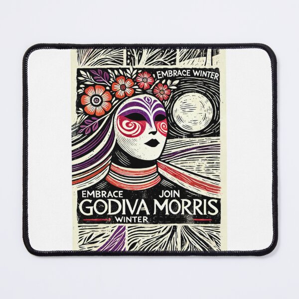 Item preview, Godiva Morris - Embrace Winter designed and sold by FolkFoundry.