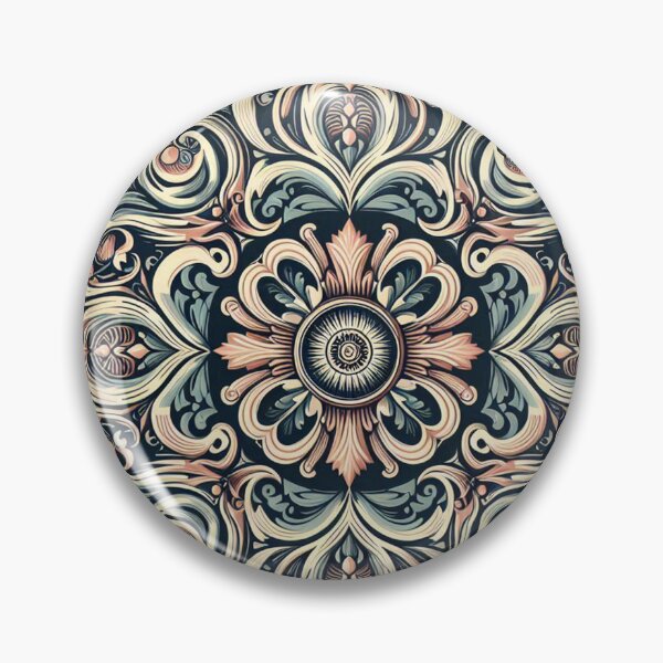 Item preview, Symmetrical naturalistic pattern designed and sold by Tori-Rori.