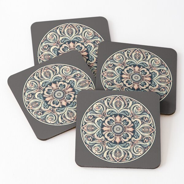Item preview, Symmetrical naturalistic pattern designed and sold by Tori-Rori.