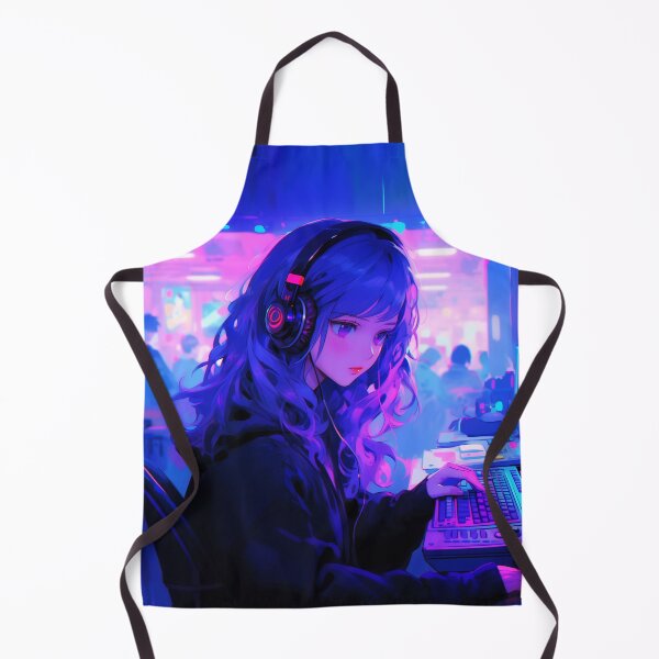Item preview, Gamer girl anime designed and sold by iWallGlow.