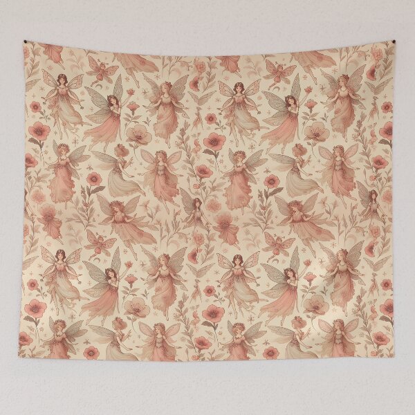 Item preview, Vintage Pink Fairy designed and sold by DesignsbyVelvet.