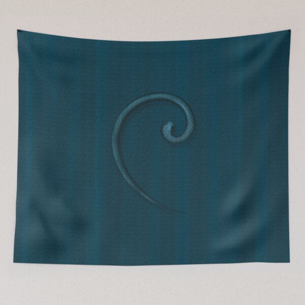 Item preview, Blue-green snake in the form of a golden spiral designed and sold by Cherevan.