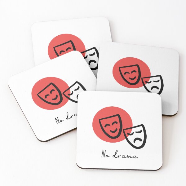 Item preview, No drama designed and sold by HalfYuzu.